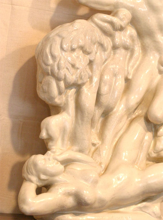 Zeus & Io Terracotta Sculpture by Kai Nielsen For Sale 2