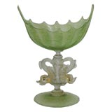 Salviati, Venetian Murano Centerpiece/Compote