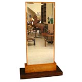 French Art Deco Cheval mirror