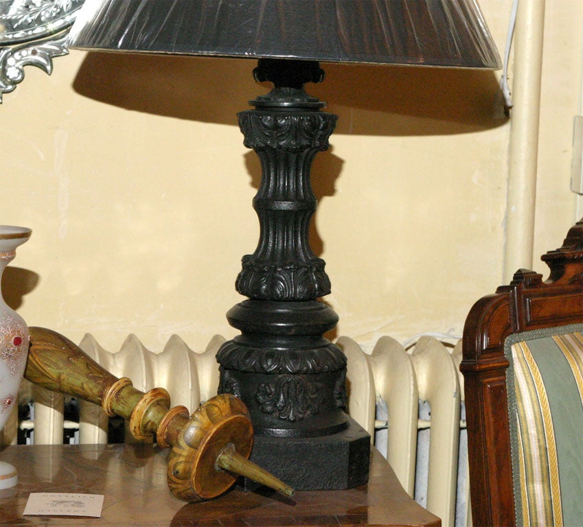Regency Cast Iron Lamps For Sale 4