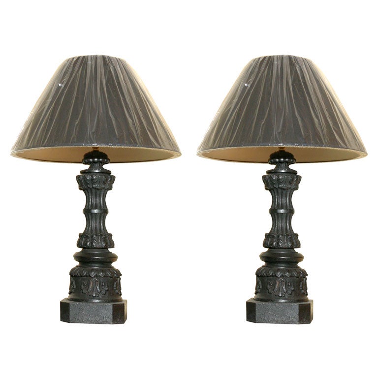 Regency Cast Iron Lamps For Sale at 1stDibs