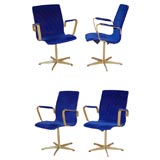 Set of 4 Armchairs, Arne Jacobsen for Fritz Hansen