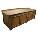 Large 19th Century French Painted Counter
