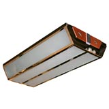 Art Deco Flush Mount Light Fixture