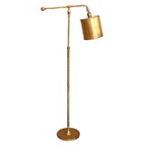 Telescoping Brass Floor Lamp