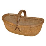 Antique French Panier a Vendange