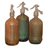 Antique Seltzer Bottles