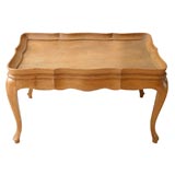 French oak coffee table