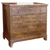 19th c. Grain Painted Chest of Drawers