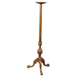 19th C. Mahogany Torchere
