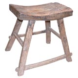 rustic stool