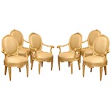 Set of 6 Italian Chairs