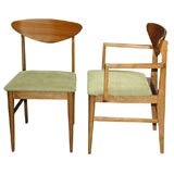 Set of 6 Chairs in the Style of Hvidt