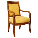 Antique French Directoire armchair