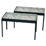 PR GLASS TABLES -FROM HOUSE OF GLASS 1939 WORLDS FAIR