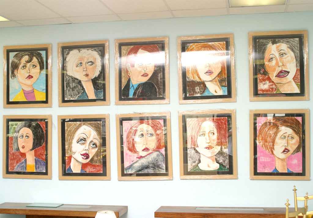 ORIGINAL " MAKE ME SMILE"  PAINTINGS  BY BILL DAVIS