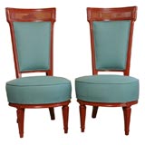 THE " MADEMOISELLE '  chairs "LOULOU" (COLORS ARE MORE VIBRANT)