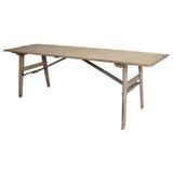 EIGHT FOOT FOLDING TABLE