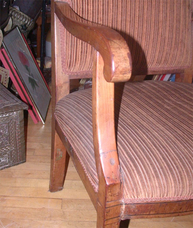 Biedermeier Flügel- oder Sessel des 19. Jahrhunderts (20. Jahrhundert) im Angebot