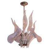 MURANO CALLA LILLY CHANDELIER BY CAMER