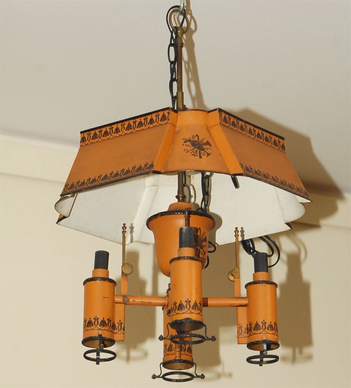 Italian Tole Chandelier