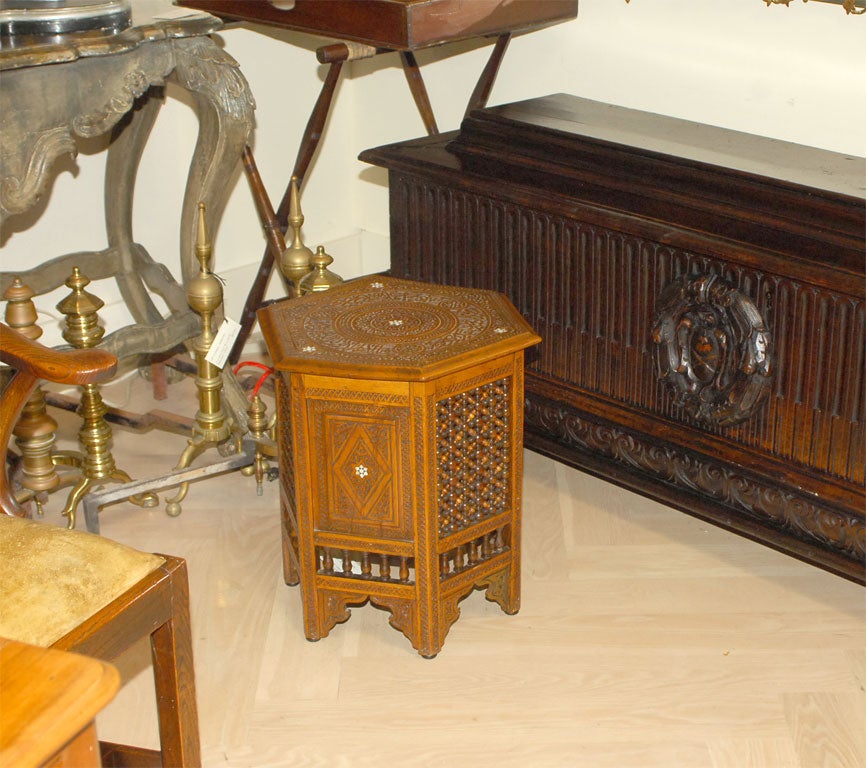Moroccan Inlaid Table