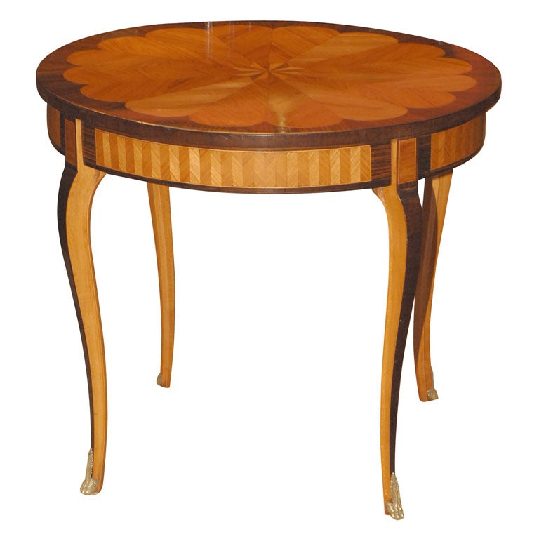Inlaid Italian Table