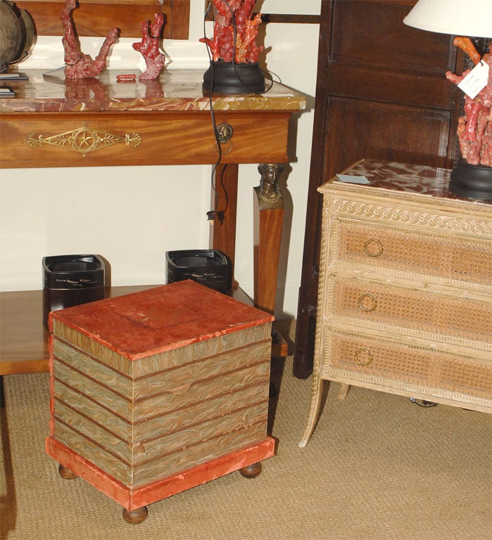 Book Box Side Table