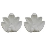 French 40's plaster sconces