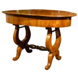 Oval Beidermeier Table