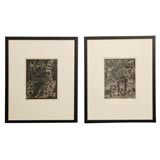 Pair of Engravings by Henri de Waroquier