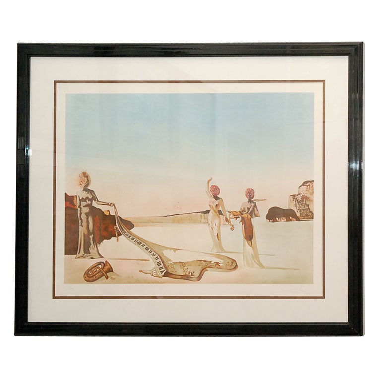 Signed and Numbered Surrealist Lithograph by Salvador Dali