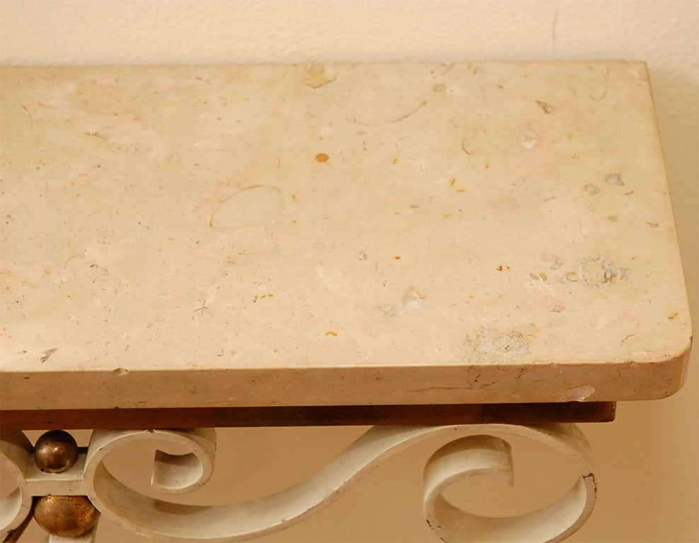 Marble Wall Console & Mirror 5