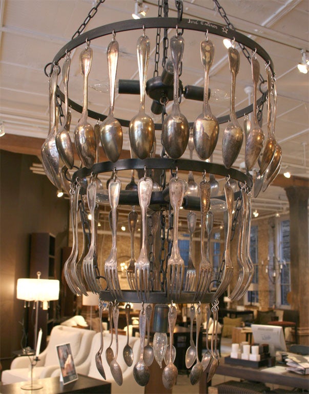 BROCANTE THREE TIER CHANDELIER For Sale 2