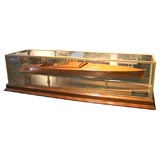Handbuilt Scale Model of 1908 Racing Boat