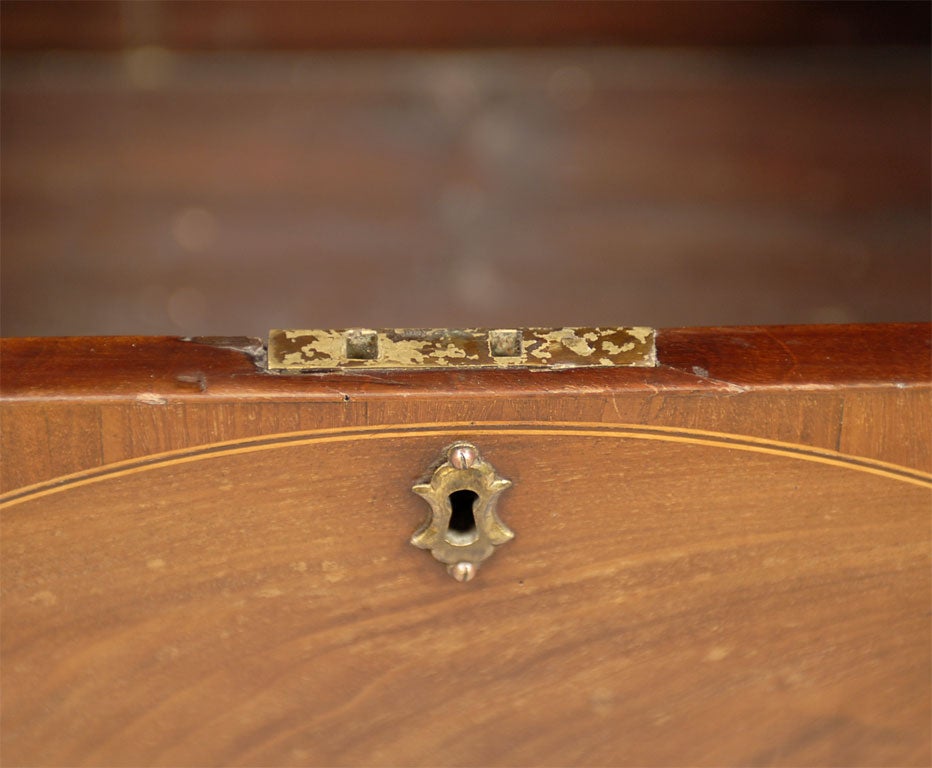 Late George III Inlaid Mahogany Cellarette on stand, c. 1800 5
