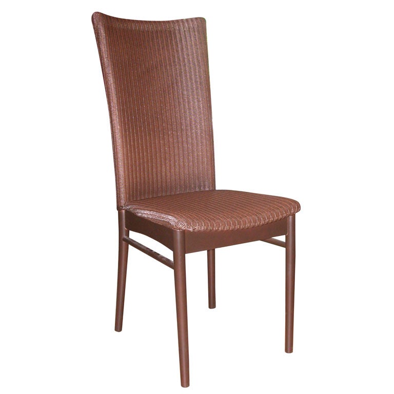 Loom Italia Venice Dining Chairs in "Noce Scuro" Finish at 1stdibs