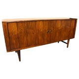 Tall Rosewood Sideboard with Tambour