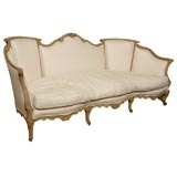 Antique 18th Century French  Sofa with Beautiful Carving