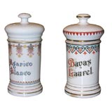 19th century French Apothecary Jars