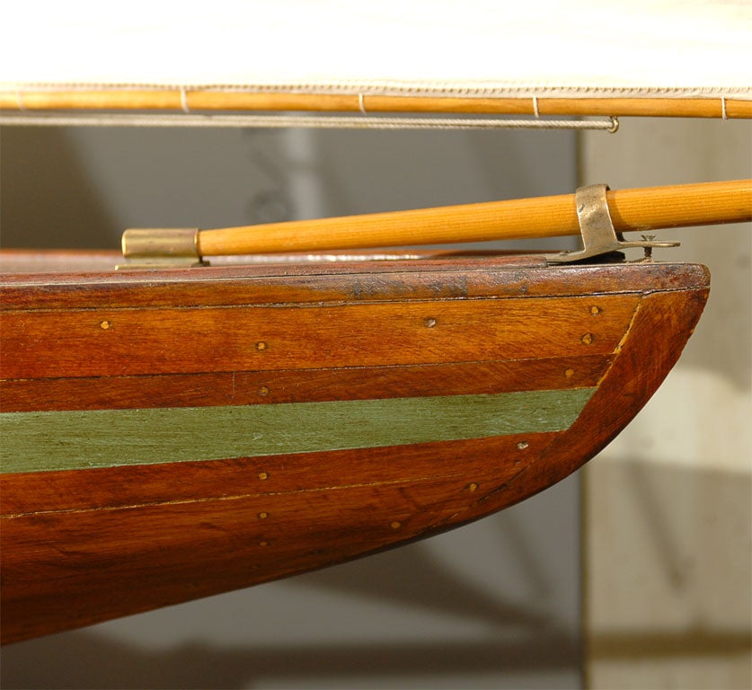 Wood Extremely Large Pond Yacht / Sail Boat