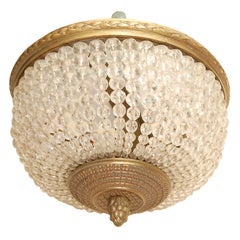 French Crystal Dome Light