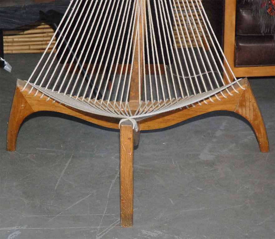 Wood and Rope Chair at 1stDibs wood and rope chair