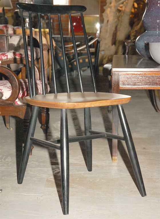 Set of Six Tapiovaara Dining Chairs