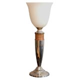 Art Deco chrome table lamp