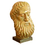 Ceramic Bust of Socrates