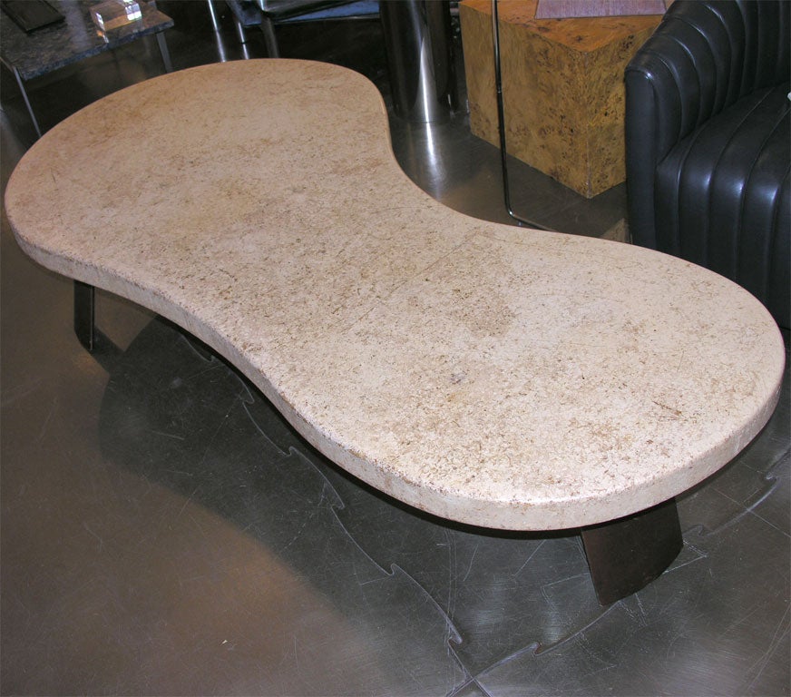 Largest of the Frankl biomorphic tables for Johnson Brothers Furniture Company. Known as 