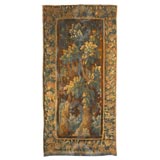 Elegant  Aubusson Verdure Tapestry