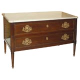Elegant Mahogany Directoire Commode