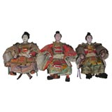 Antique Samurai Dolls